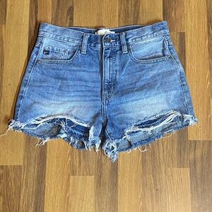 Kancan Denim Frayed Shorts Womans Size 5/26 KC9268M